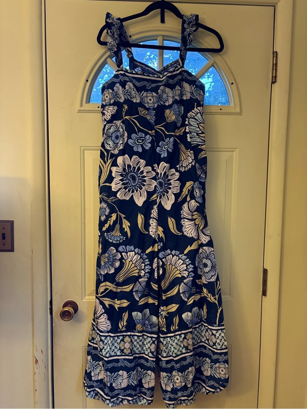FREE PEOPLE Bali Albright Jumpsuit size S